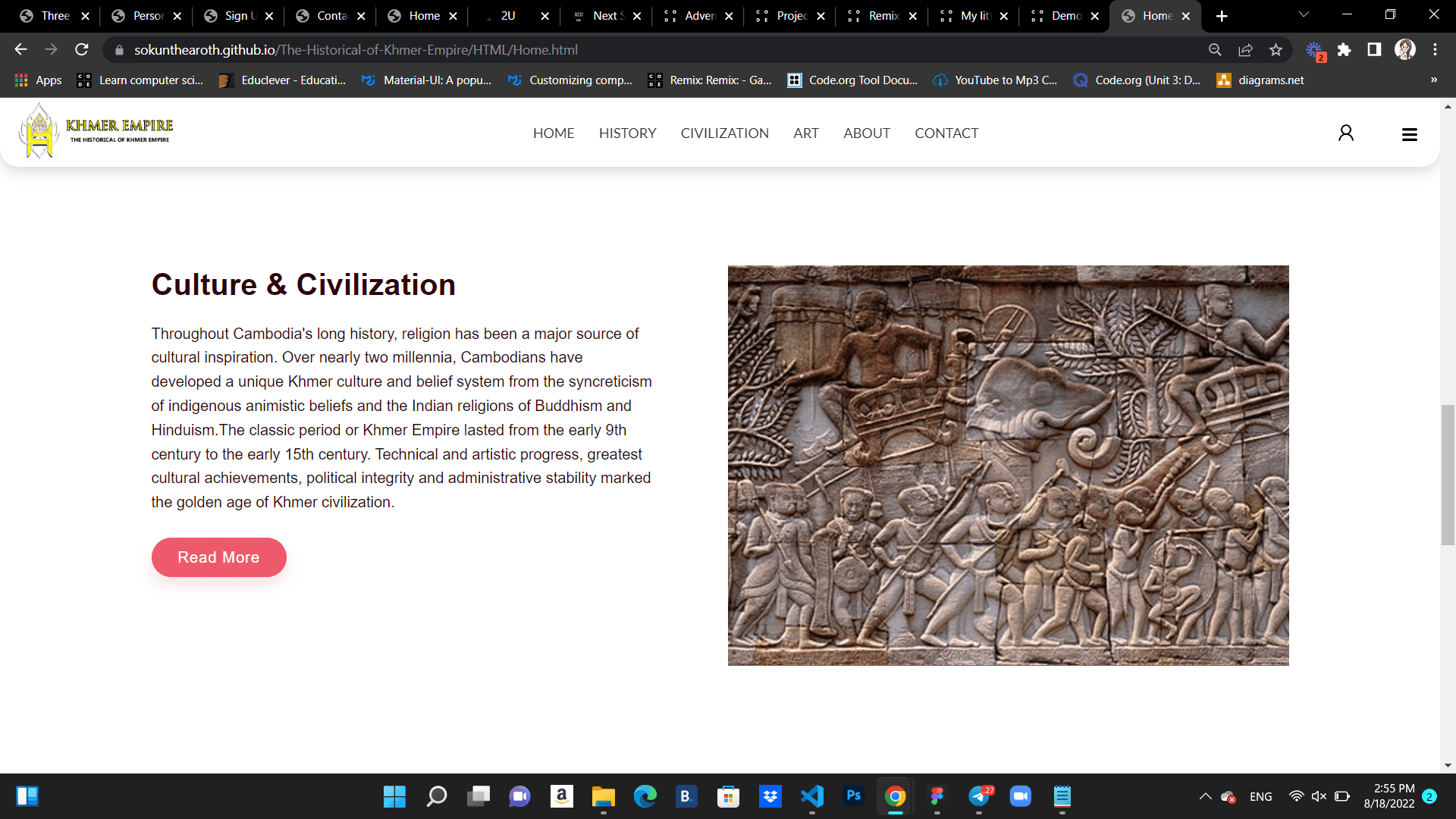 Historical of Khmer Empire