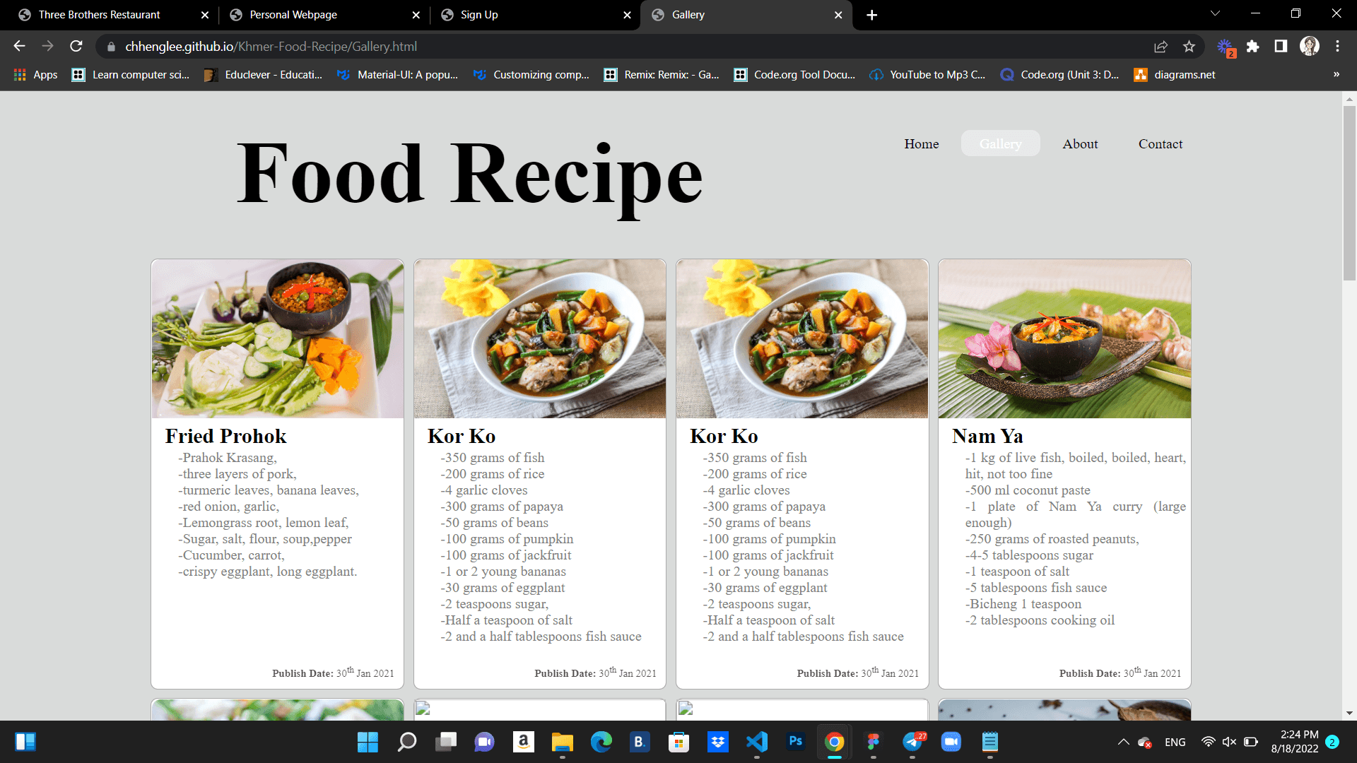 Khmer Food Recipe